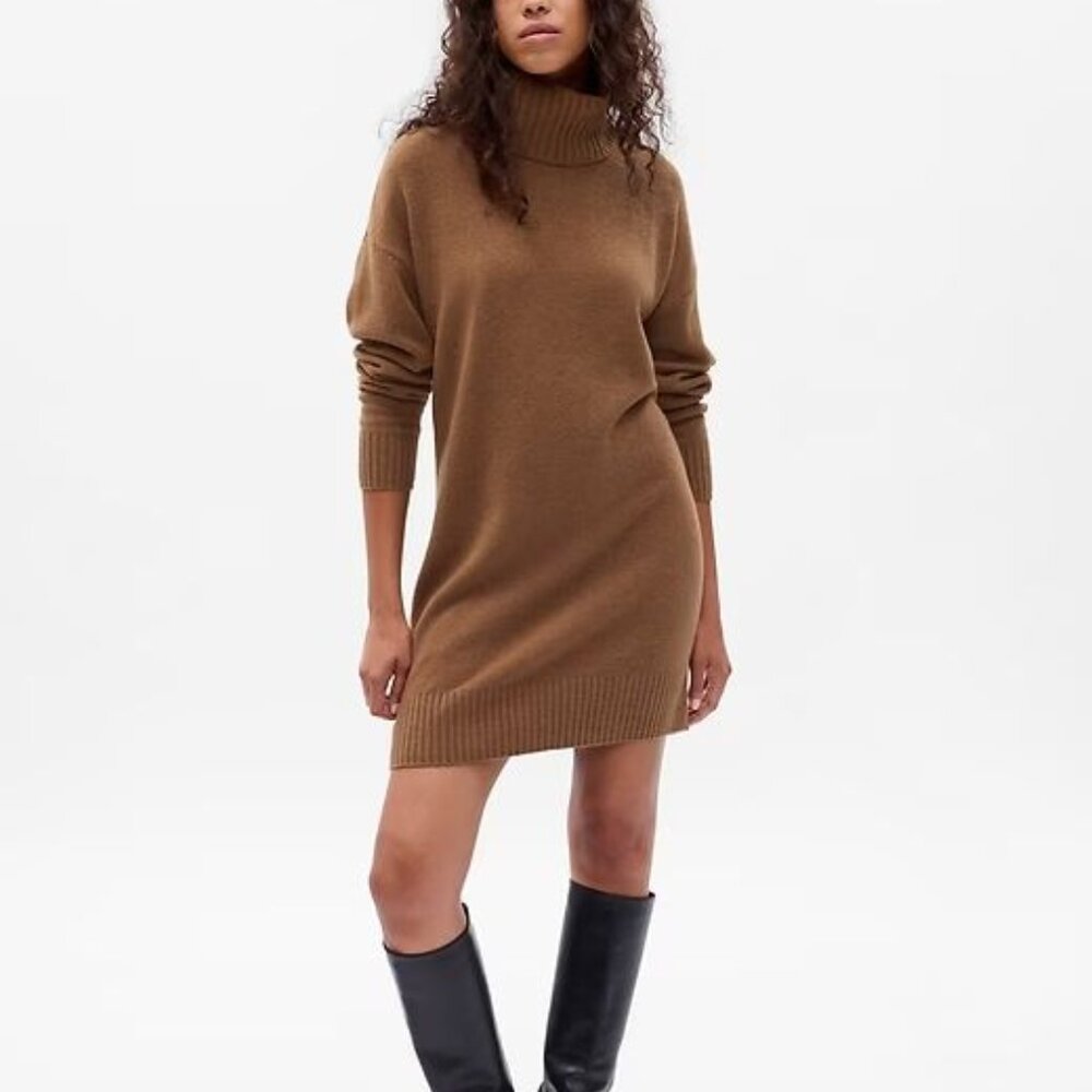 CashSoft Oversized Mini Sweater Dress